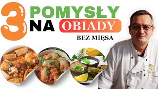 Pomysł na Szybki Obiad bez Mięsa 3 Przepisy na Obiady bez Mięsa [upl. by Karolyn148]