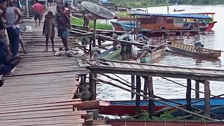 Suasana keramaian pasar di senggo  CITAK MITAK [upl. by Cherye]