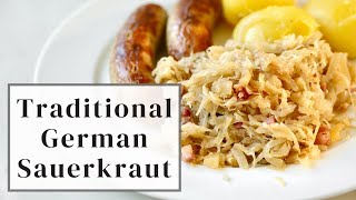 German Sauerkraut Recipe with Bacon [upl. by Ennaer]