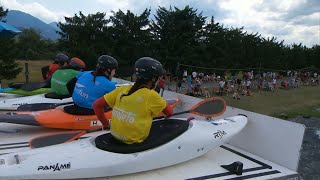 Women’s U23 Kayak Cross QuarterFinal 2 2024 ICF CanoeKayak Slalom Junior amp U23 World Championships [upl. by Ynner]