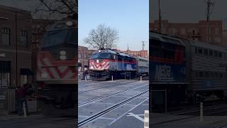 Metra 189 leads BNSF 2023 through Lagrange metra [upl. by Kaiser]