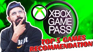 Mustsee The Best 5 Games on Xbox Game Pass gamepass [upl. by Ahseyt]