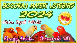 Prediksi Mutasi Burung Lovebird Yang Masih Di Cari Di Tahun 2024 [upl. by Henriques]