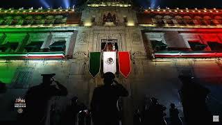 El último Grito De Independencia de López Obrador en Zócalo [upl. by Korrie]