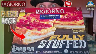 Digiorno® FULLY STUFFED Crust Frozen Pizza Review 🥶🍕  A Pizza You wont REGRET  theendorsement [upl. by Sedruol155]