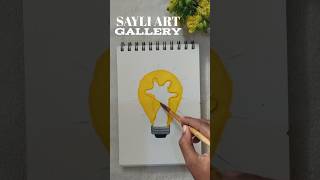 💛🖤😇🪢satisfying thread art shorts painting coloring viral satisfying art brush threadart [upl. by Joslyn491]