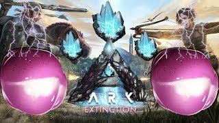 Como Farmear Bolas de Gas Congelado Fácil en Extinction  Ark Survival Evolved [upl. by Janine490]