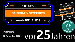 Original Yesterhits Top Ten Germany vor 25 Jahren [upl. by Gerita]