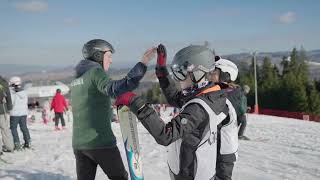 Zimowy obóz narciarski dla doskonalących jazdę – Ski Safari  Obozowa Przygoda [upl. by Hy906]