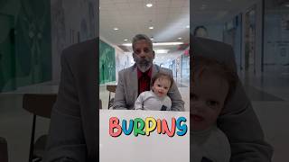 How to Burp a Newborn childtherapy newborndevelopment pediatrictherapy newbornhealth interview [upl. by Oinotnas]