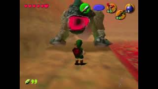 The Legend of Zelda Ocarina of Time N64  All Bosses No Damage [upl. by Tica704]