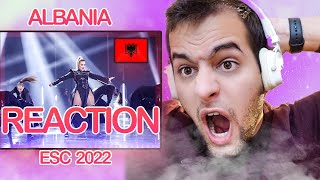 EUROVISION 2022 REACTION  Ronela Hajati  Sekret  Albania 🇦🇱 [upl. by Ayrolg]