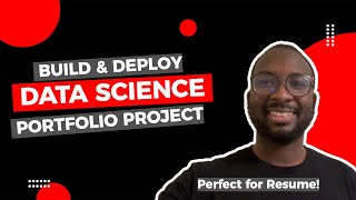 Build amp Deploy Data Science Portfolio Project for Resume [upl. by Niela]