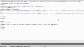 Como escribir en una pagina web con JavaScript innerHTML [upl. by Gader596]