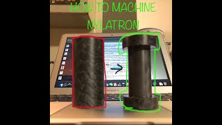 HOW TO MACHINE PLASTIC OR NYLATRON ON A CNC LATHE OR MANUAL LATHE [upl. by Thorvald]