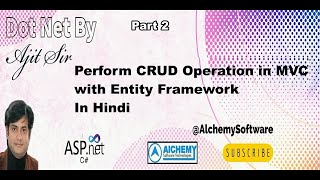 Perform CRUD Operation in MVC with Entity Framework  Complete CRUD Operation in AspNet MCV C [upl. by Katleen464]