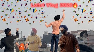 Lohri Kite Vlog 2023🔥 Kite Fighting 😁 Anmol Singh vlog64 [upl. by Gothar]