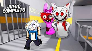 ESCAPA DE LA PRISION DE SPRUNKI COMPLETO SPRUNKI BARRYS PRISON RUN ROBLOX [upl. by Burg]