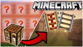 Minecraft SCHIENE Craftingrezept ⛏️ TUTORIAL  119 HD Deutsch [upl. by Leuqim386]