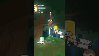 Castle Crashers Owl Pooping and Giant Troll bossfight nostalgia gaming funnymoments twitchclip [upl. by Thamora]