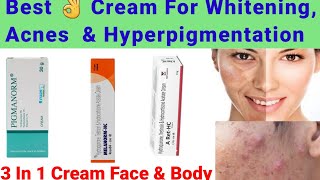 Best Cream for Whitening hyperpigmentation amp Acnes pigmanorm Melanorm ARetHc [upl. by Childers]