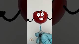 Cute Life Doodles  Tomato on a syringe 🤪 shorts doodles animations doodlesart doodle [upl. by Shulins]