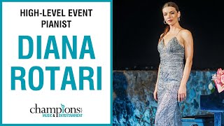 Diana Rotari  Event Pianist  Showreel 2024 [upl. by Audres344]