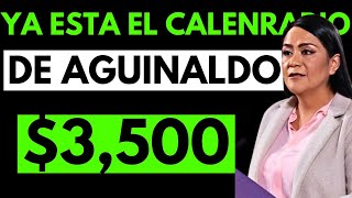 🚨 Última Hora Calendario de Aguinaldo para Adultos Mayores Ya Disponible 🎄 [upl. by Nallaf]