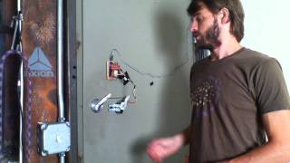 Arduino  iPhone Powered door lock [upl. by Nilyad]