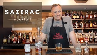 How to make the Sazerac cocktail  One of my all time favorites [upl. by Mart]