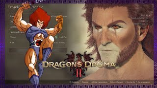 Dragons Dogma 2  LIONO🔥ThunderCats Character Creation [upl. by Aylmer]