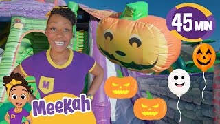 Meekahs Bouncy House Halloween Adventure  Fun Educational Videos for Kids  Halloween Special [upl. by Ettereve]