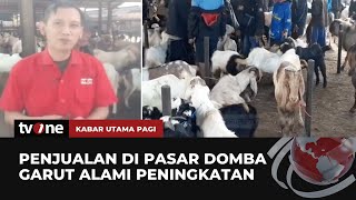 Penjualan Hewan Ternak Jelang Idul Adha Terpantau Fluktuatif  Kabar Utama Pagi tvOne [upl. by Deeas]