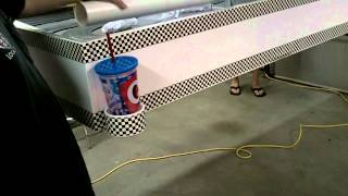 Slot car track that lifts into ceiling [upl. by Necyla866]