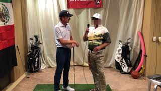 PGA Tour Player Roberto Castro Stops by the Learning Center [upl. by Lockhart]