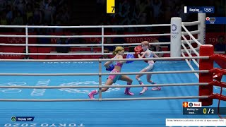 OLYMPIC GAMES TOKYO 2020Boxing 2nd Chiaki vs CarlosAnd04 [upl. by Michele]