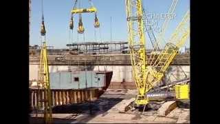 Maersk Ship Building in Denmark Part 1 [upl. by Acinoda]