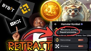 HAMSTER KOMBAT 🐹  Comment retirer sur OKX BINANCE Tonkeper sans avoir de Problème [upl. by Arretahs]