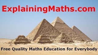 Learn how to add and subtract matrices Maths Help ExplainingMathscom IGCSE GCSE [upl. by Yrret]