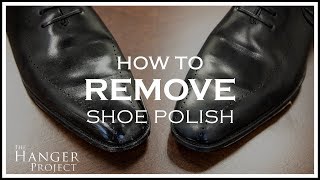 How To Remove Shoe Polish From Leather Shoes  Kirby Allison [upl. by Netnerb]