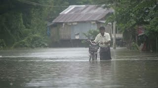 Birmanie au moins 27 morts dans des inondations [upl. by Dora]