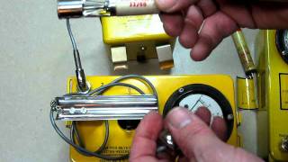 Extended Range CD V700 Geiger Counter Demonstration [upl. by Clayborne]