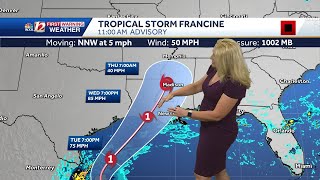 WATCH Tropical Storm Francine This Week [upl. by Asereht535]