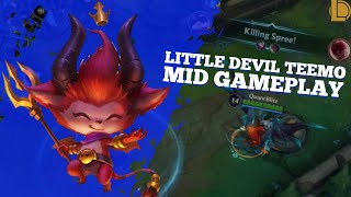 Little Devil Teemo  Teemo Mid Gameplay [upl. by Gav]