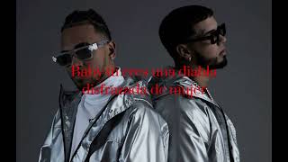 Ozuna FT Anuel AA  Bebe Lyric Letter   Odisea [upl. by Lak]