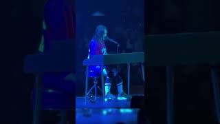 Emotional Ocean Eyes at Quebec billieeilish hitmehardandsoft concert highlights shorts fyp [upl. by Risan]