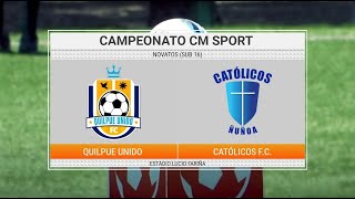 Final Quilpué Unido vs Catolicos fc  Campeonato CM Sport Apertura 2024 novatos sub 16 [upl. by Arlinda]