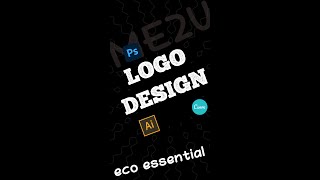 Logo Design  eco essentials  Me2u designs [upl. by Clardy]