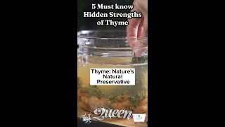 Thyme Nature’s Natural Preservative  Natalie Brierre [upl. by Berton]