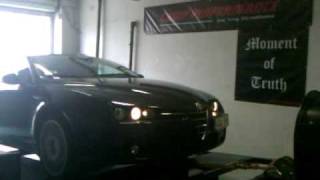 Alfa Romeo Brera 24JTD Dyno Tuning [upl. by Acinorrev]